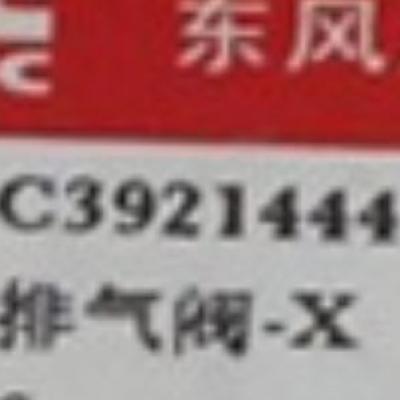 3921444, Cummins Exhaust Valve for 6CT, L8.9, QSL9 series