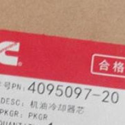 Cummins 4095097, Oil Cooler Core