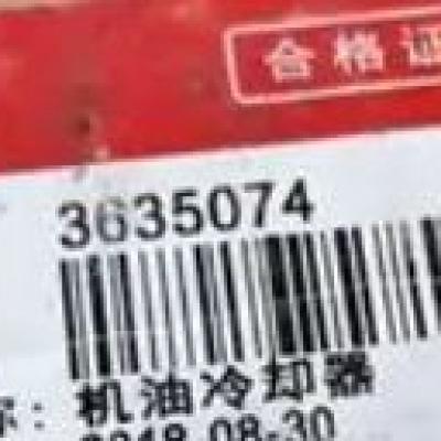 3635074, Cummins Oil Cooler Core for KTA50 series